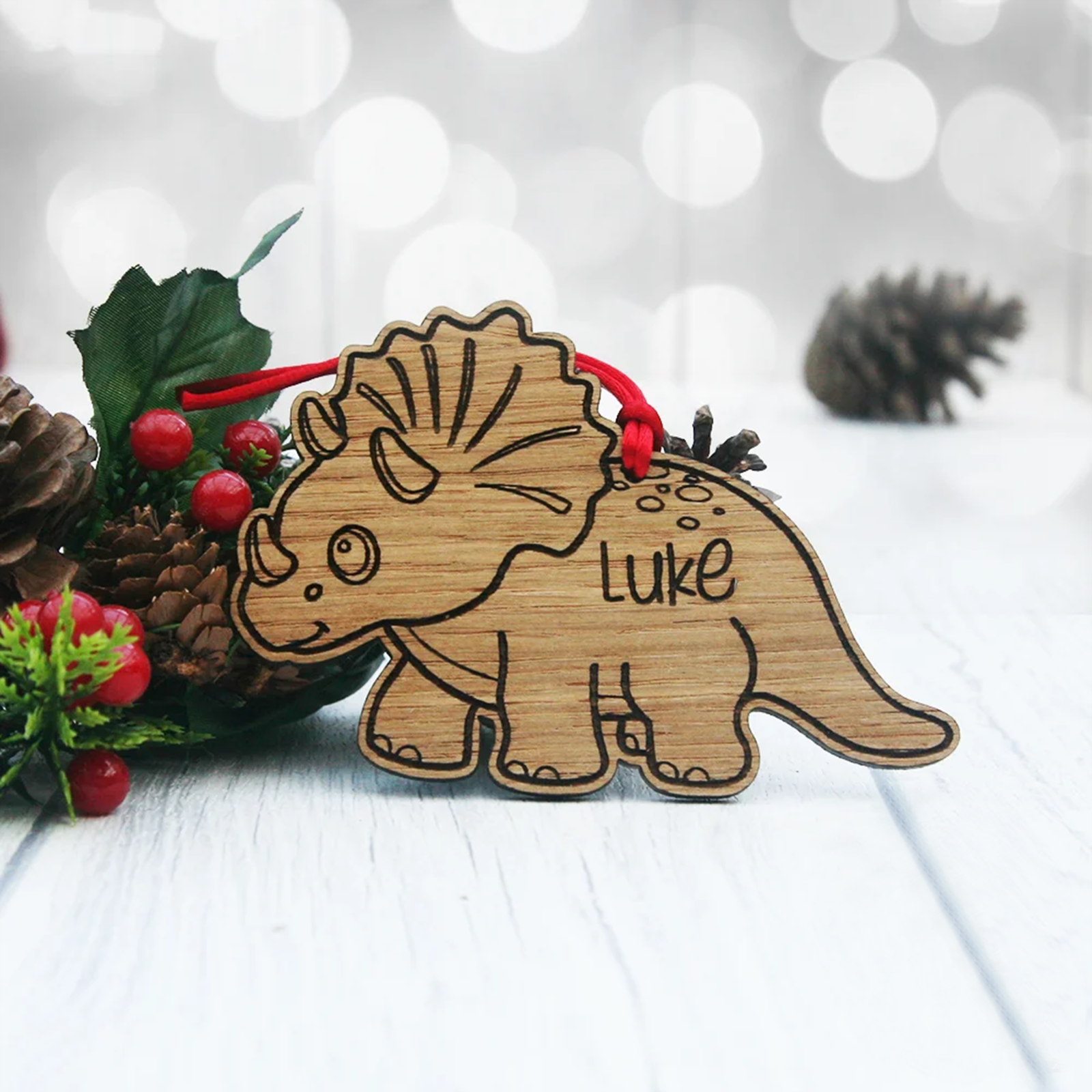 Triceratops Bauble